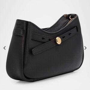 Tory Burch Romy Pebbled Leather Shoulder Bag